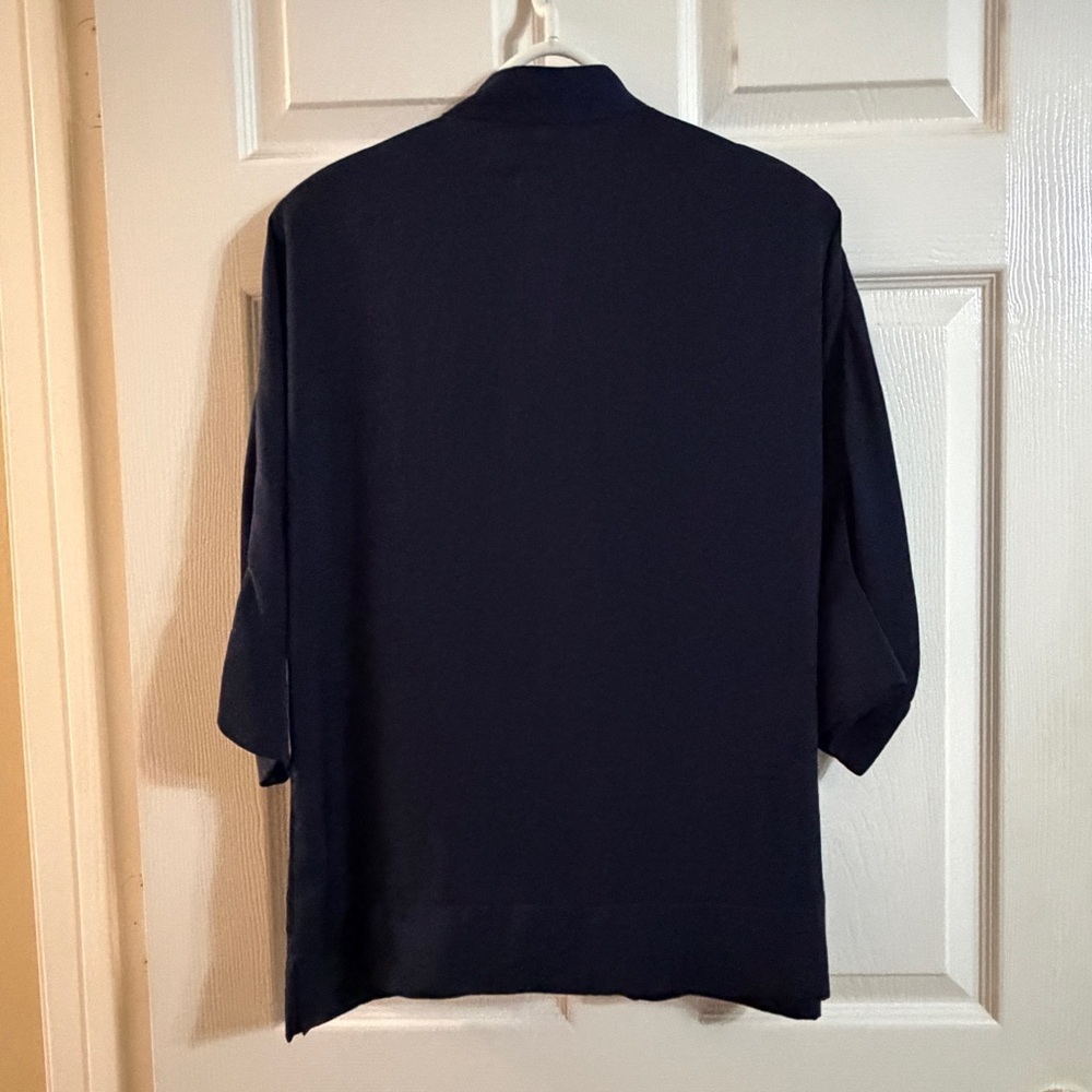 NIC+ZOE Midnight Blue Top XS - Picture 2 of 4